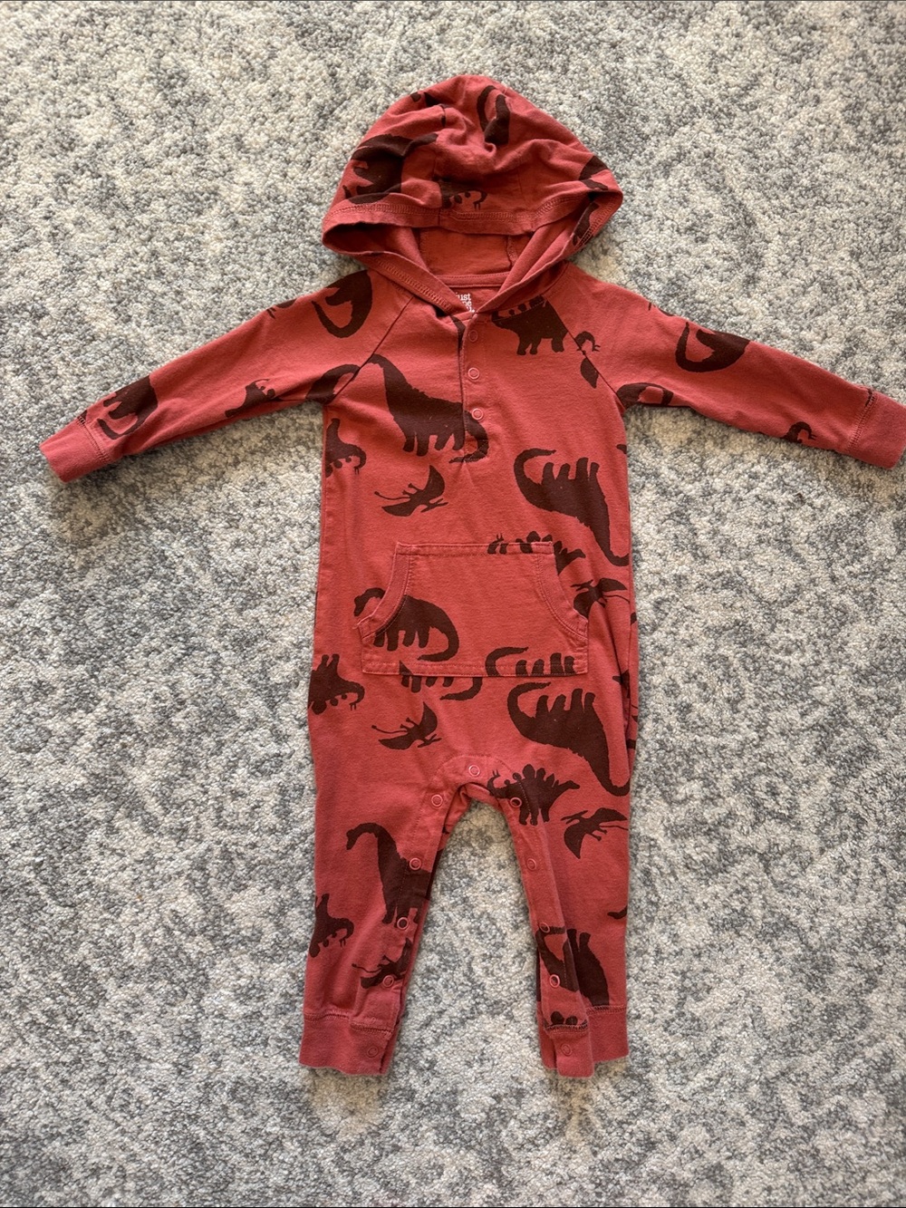 Carter's Just One You Baby Boys' Dino Romper Jumpsuit